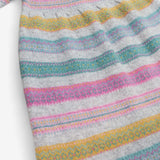 Grey striped dress