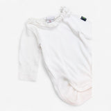 Bodysuit White Frill Collar
