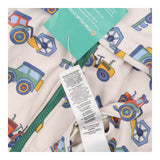 Green Tractor Hoodie Reversible