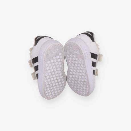 White Velcro Trainers Adidas