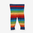 Leggings knit bright stripe knit