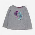 Top Grey Long Sleeve with Seahorses 
