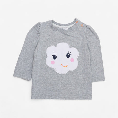 Happy Cloud Long Sleeve Tee