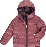 Eco reversible Bomber - Black Cherry