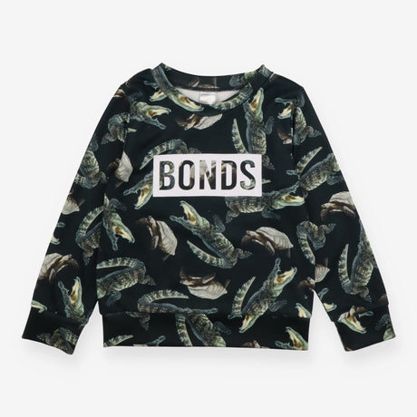 Sweater Black Crocodiles and Turtles