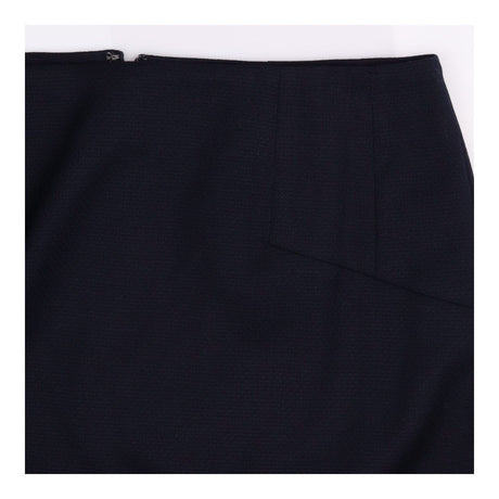 Navy Tailored Pencil Skirt Smart Workwear O
