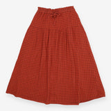 White Stuff Red Tasha Check Skirt And Top Co-ord M