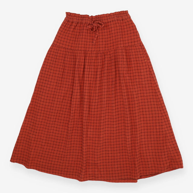 White Stuff Red Tasha Check Skirt And Top Co-ord M