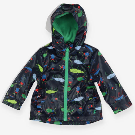 Coat fishermans navy blue bugs