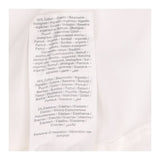 Blouse White Cotton Relaxed Long Sleeve