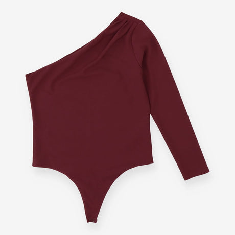 Abercrombie & Fitch One Shoulder Long Sleeve Bodys