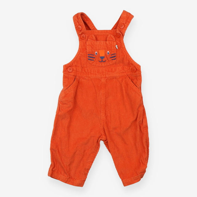 Dungarees orange cord tiger