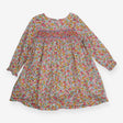 Dress Long Sleeve Pink and Yellow Floral