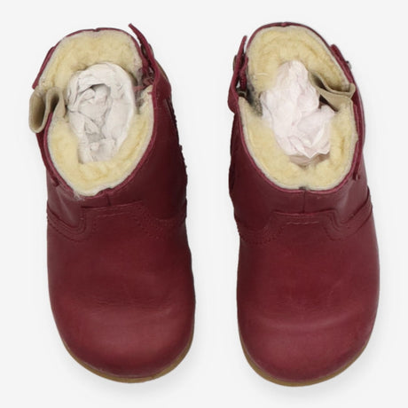 Dusty Pink Fleece Lined Boots