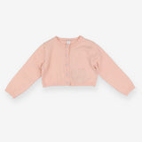 Cardigan Pink with Pearl Buttons