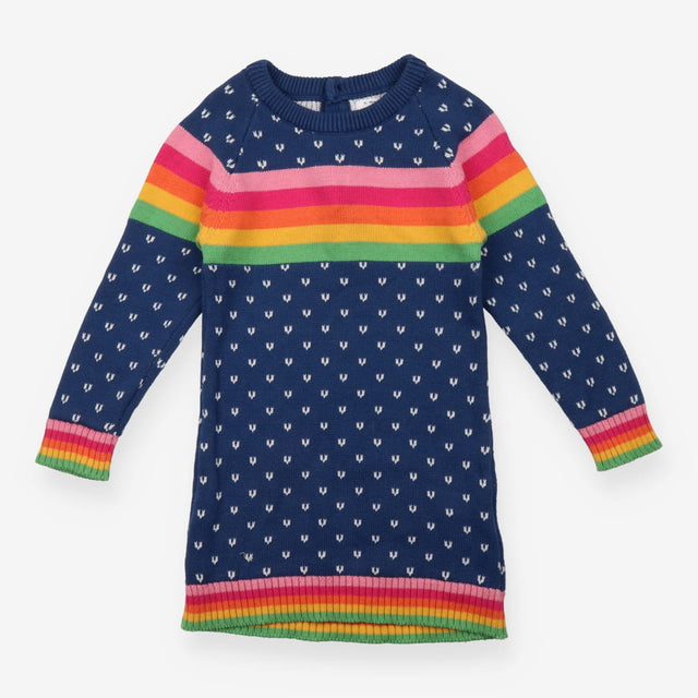 Moonbow knit dress