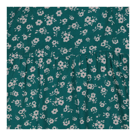 Joanie Woven Dress Square neck, puff sleeve Green 