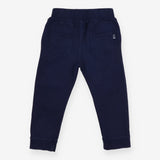 Joggers navy blue yellow digger pocket pal