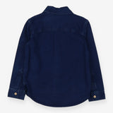 Navy Long Sleeve Shirt with Pocket