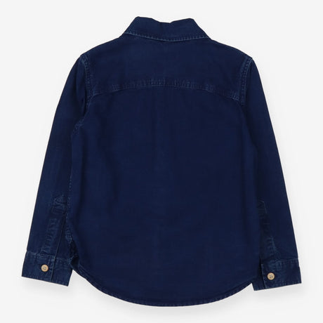 Navy Long Sleeve Shirt with Pocket
