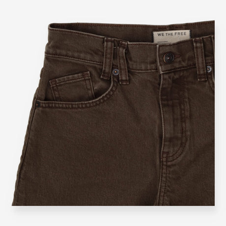 Panel Jeans brown denim