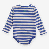 Bodysuit Blue and White Strips