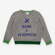 Jumper knit plane grey