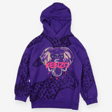 Kenzo Purple Tiger Hoodie