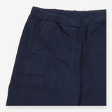 Navy Relaxed Utility Trousers