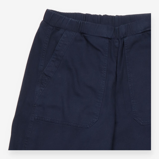 Navy Relaxed Utility Trousers