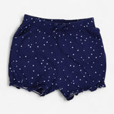 Blue Polkadot Bubble Shorts