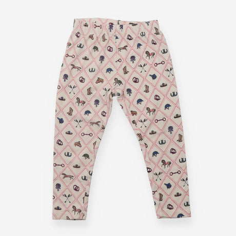 Leggings horse riding motifs