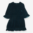 Nobody's Child Dress Emerald Green Velvet Mini