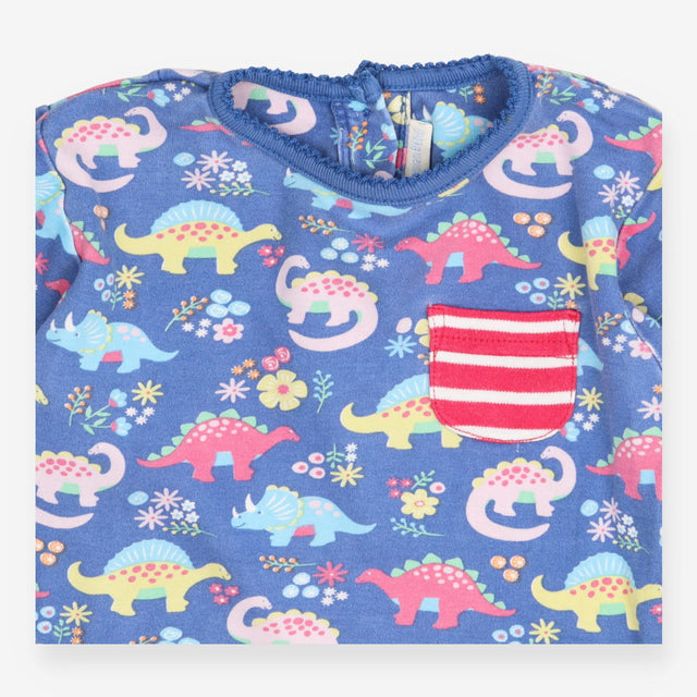 Blue Dinosaur Long Sleeve