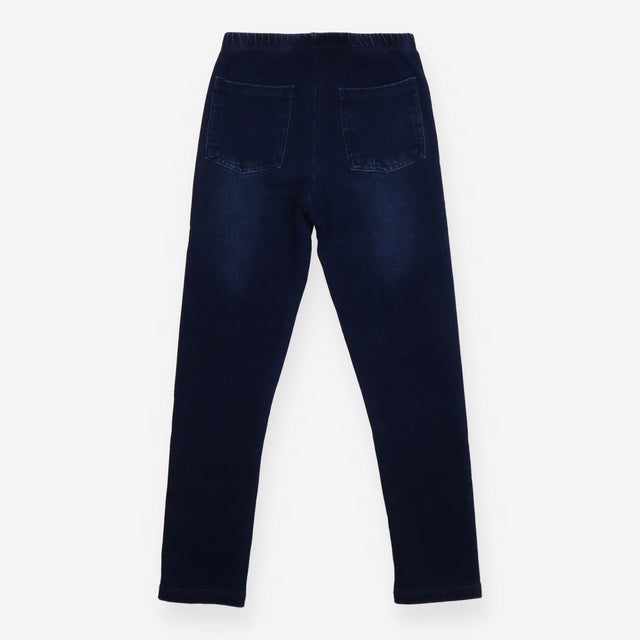 Navy Jeggings with Navy Bunny