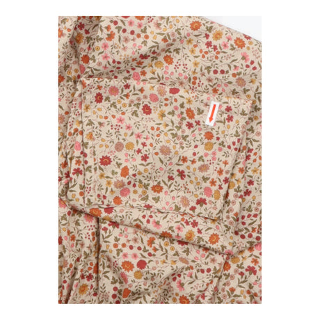 100% Cotton Vintage Floral Elastic Waist Trousers 
