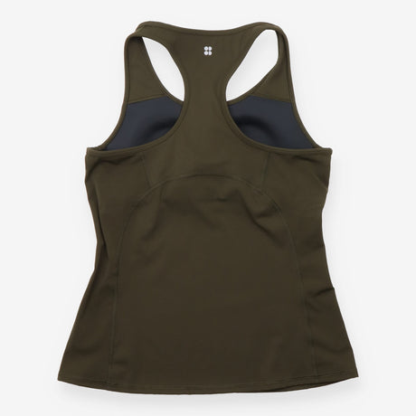 Khaki Power Medium-Support Bra Tank Top