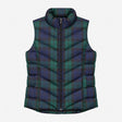 Gilet Puffer Down Filled Tartan