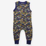 Romper Navy Space Theme