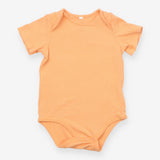 Bodysuit orange rib SS