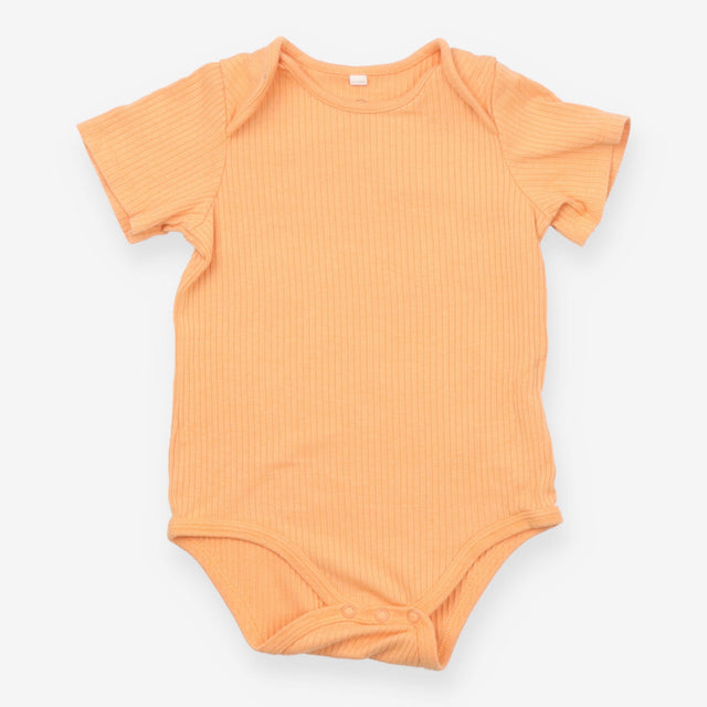 Bodysuit orange rib SS