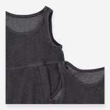 School pinafore grey jersey 2pk