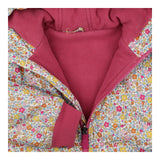 Fleece Lined Floral Coat