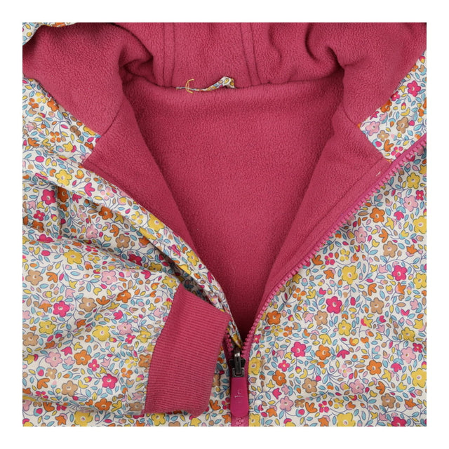 Fleece Lined Floral Coat