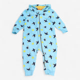 Snugglesuit Blue With Puffins