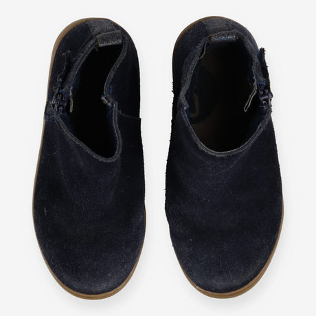 Navy Boots with Velcro Star