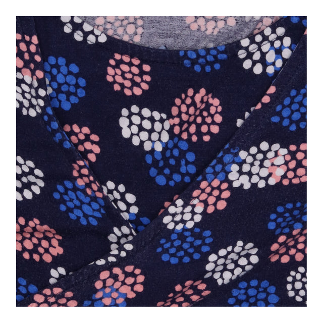 JoJo Maman Bebe Navy Spot Tie Front Maternity Nurs