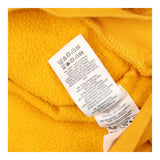 Sweatshirt yellow flowers yolk frill 