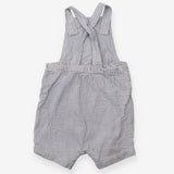 Dungarees striped whale pocket Blue