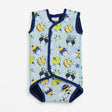 Blue Insect Wrapover